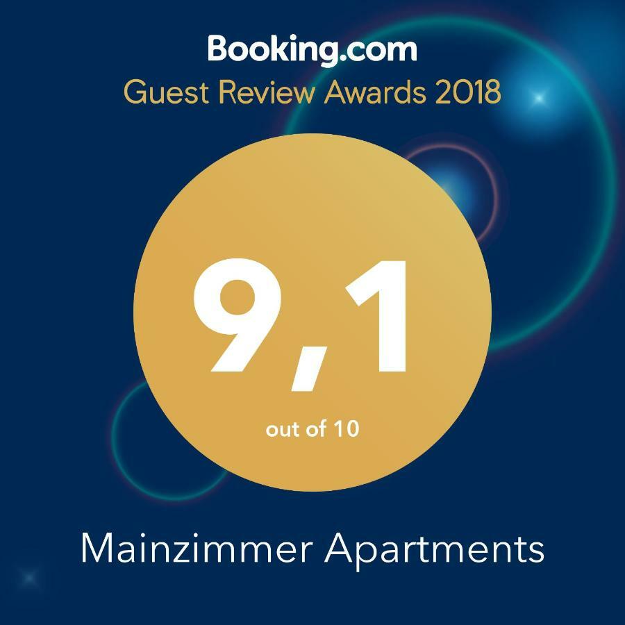 Mainzimmer Business Appartment - Monteurwohnung Mit Burgblick 베르트하임 외부 사진